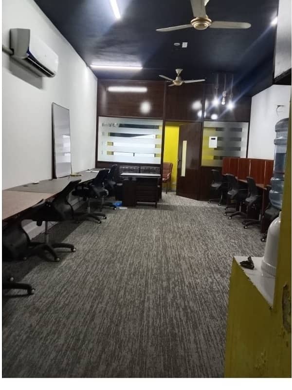 Fully Furnished Area 600 Square Feet Brand New Corporation Office Available For Rent In Gulberg 3 Lahore 0