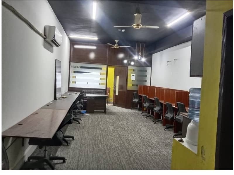 Fully Furnished Area 600 Square Feet Brand New Corporation Office Available For Rent In Gulberg 3 Lahore 7