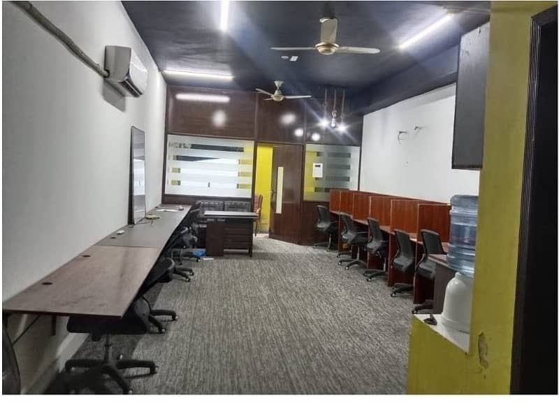 Fully Furnished Area 600 Square Feet Brand New Corporation Office Available For Rent In Gulberg 3 Lahore 8