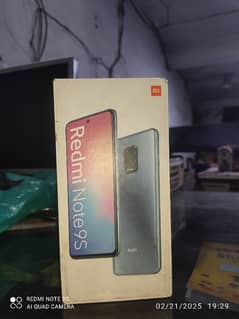 redmi note 9S 128 box Saath hai only back Cheng exchange possible