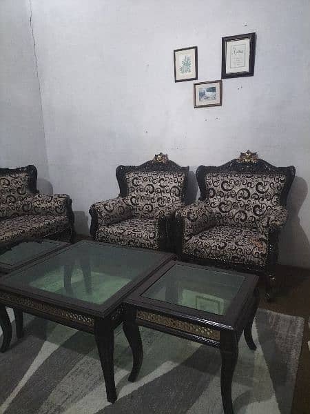 chiniottie five seater sofa in   good condition 3