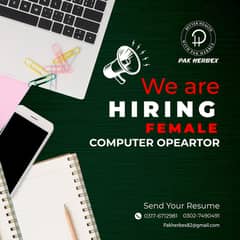 Hiring a Female Computer Operator