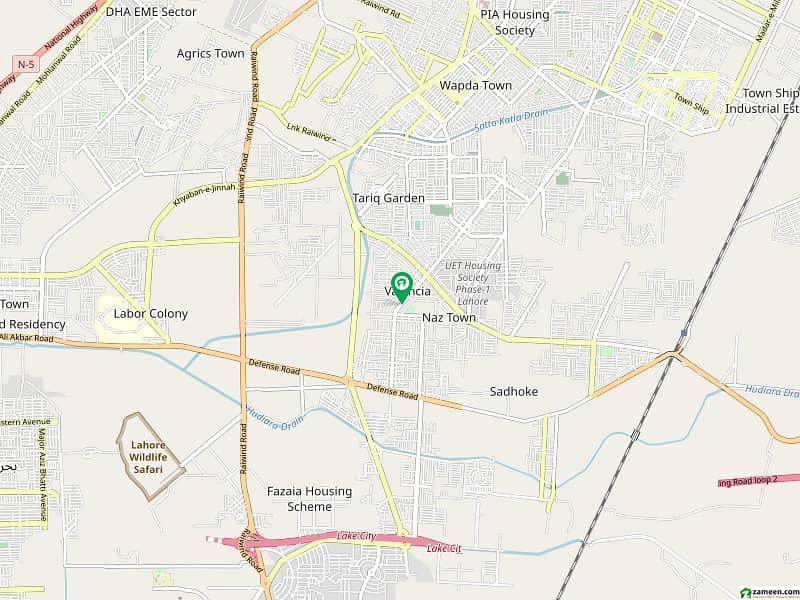 8 marla plot available for sale valencia town Lahore 0