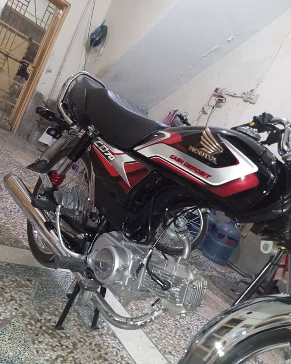 Honda cd 70 2025 registered 3