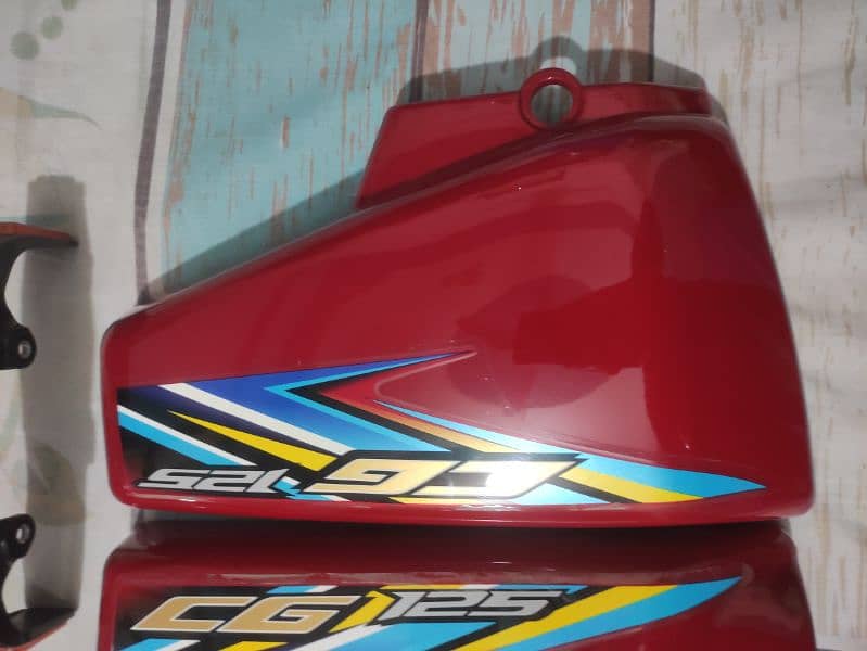 Honda cg 125 2018 model genuine tanki tapay and parts for sale 1