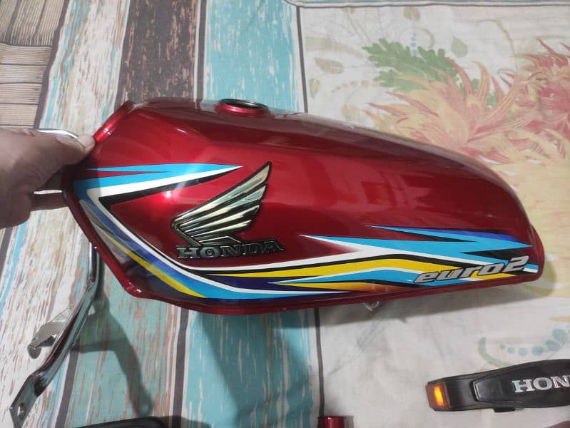 Honda cg 125 2018 model genuine tanki tapay and parts for sale 8