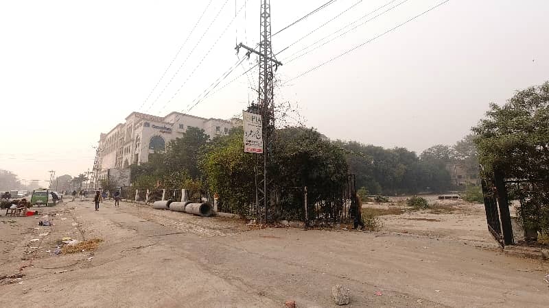 Own A Main Double Road Commercial Plot In 17 Kanal Lahore 2