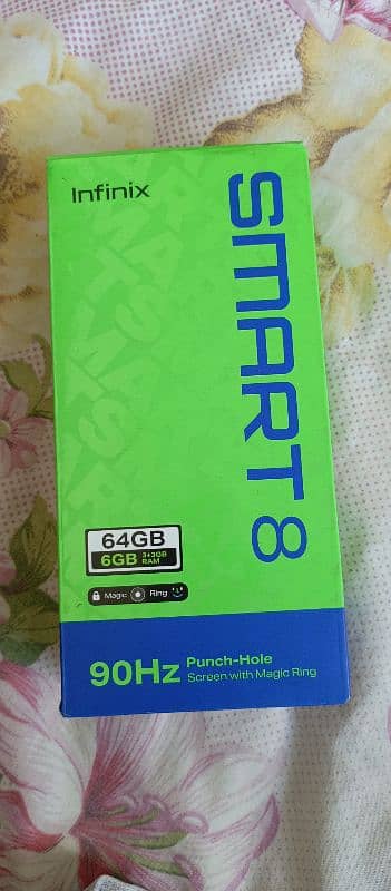 Infinix Smart 8   3 gb ram  64 gb rom 1