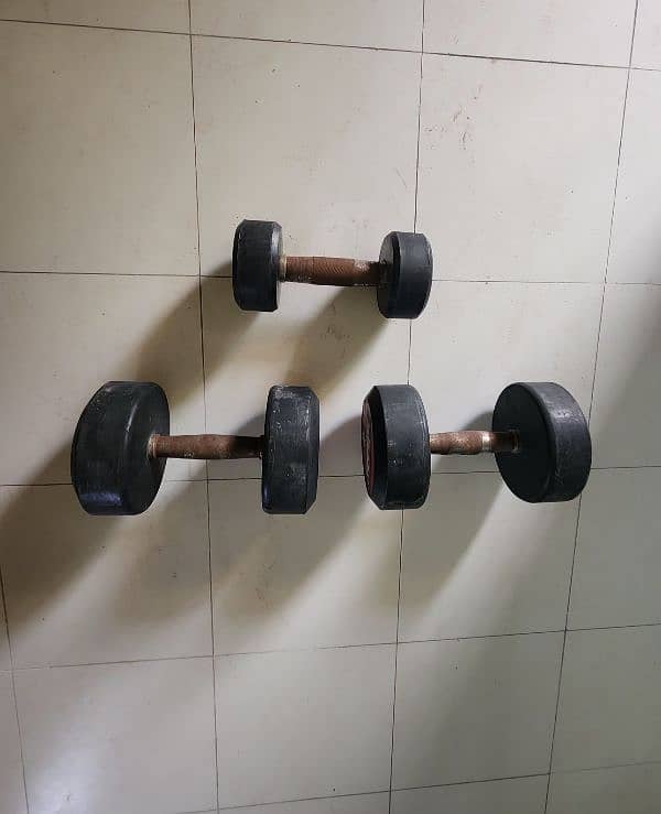 Dumbells and Bench press for sale 1