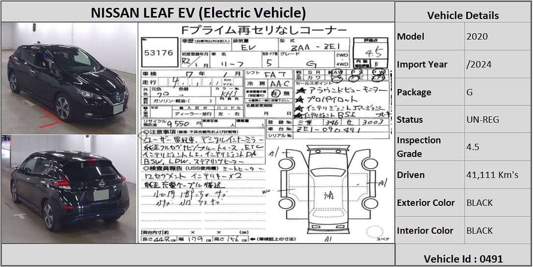 Nissan Leaf 2020 G 0