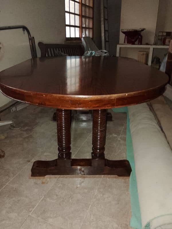 wooden dining table 3