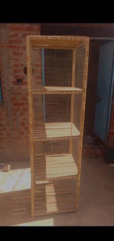 wooden cage 6feet height 1