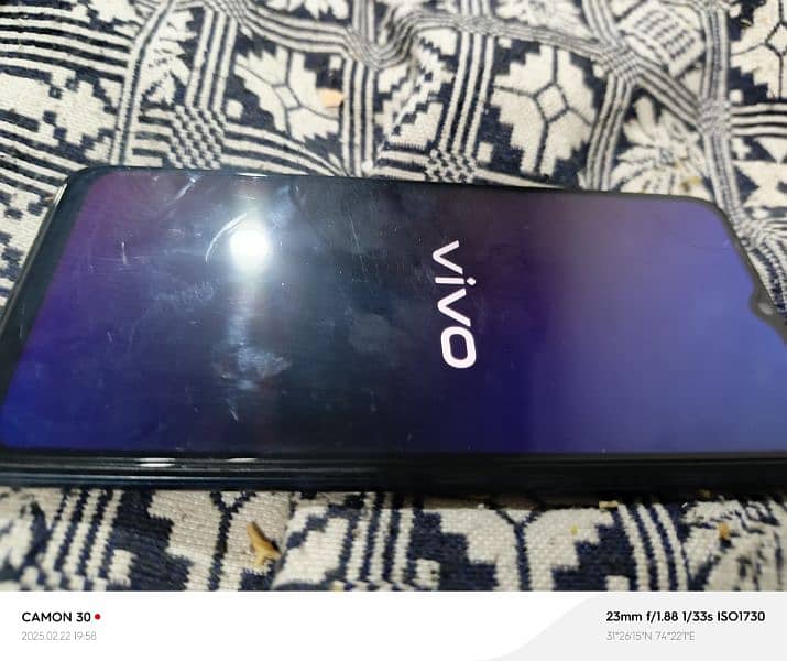 I am selling my phone vivo Y20 4gb 64gb. call me 03146504865. final. 15 8