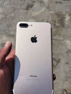 I phone 7 plus ha 128 gb factory unlocked 2 month sim chly gi fingers