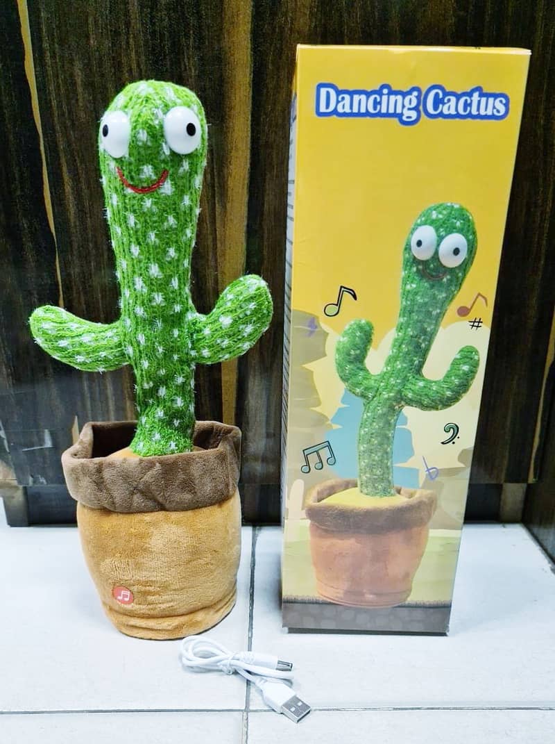 Dancing Cactus - Fun, Entertainment,  Perfect Gift! With Free Delivery 1