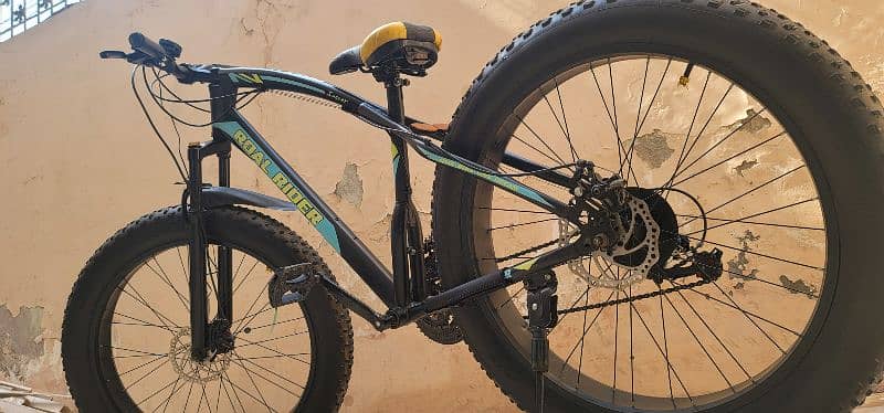 fat big tyre full size bicycle cycle bilkul ok condition 3