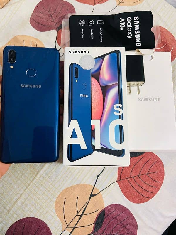 Samsung A10s with box 1