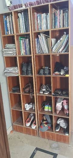 shelves in excellent condition order made