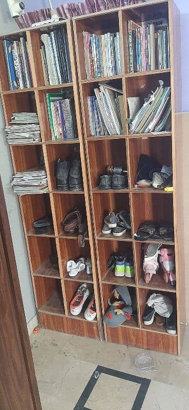 shelves in excellent condition order made 1