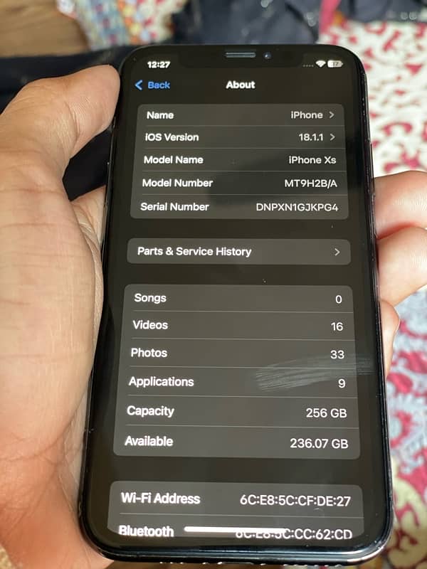 Iphone XS non pta ( 256gb ) 5