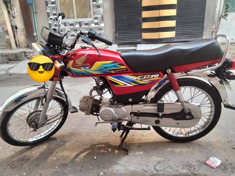 Honda CD 70 Model 2020 Sticker 2021 Brand New. 0