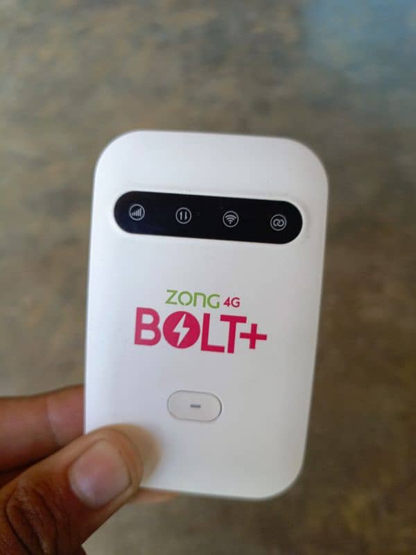 Bolt+ 4G mobile WiFi device all sim pta approved 1