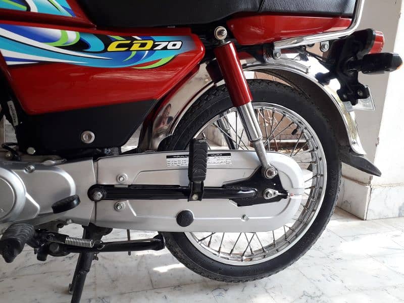 honda cd 70 vip condition 21 december 2023+ 2024 2