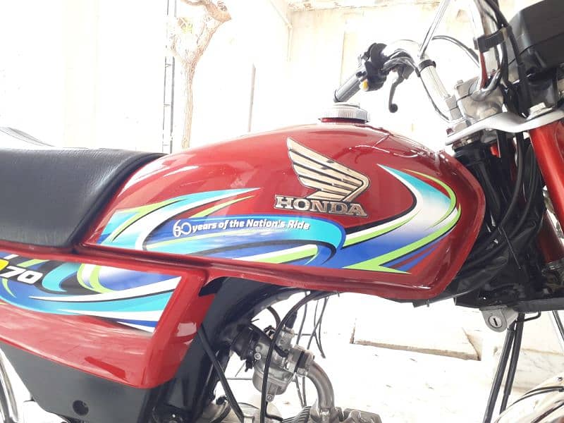 honda cd 70 vip condition 21 december 2023+ 2024 8