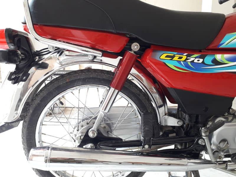 honda cd 70 vip condition 21 december 2023+ 2024 10