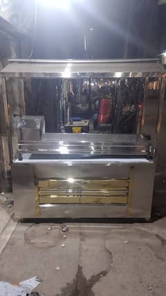 BBQ Counter 6 Feet Stainless Steel