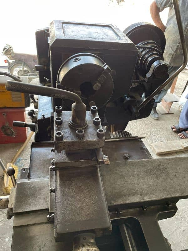 lathe machine of waqar engineering. 6