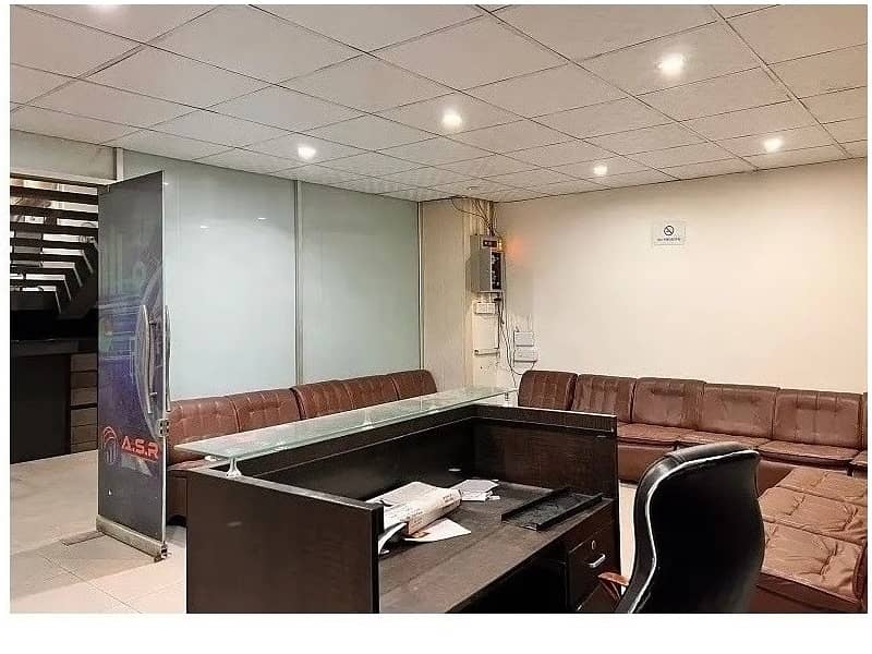 Fully Furnished Office Area 1800 Square Feet Office Available For Rent 2