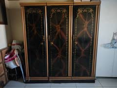 3 door wardrobe almari