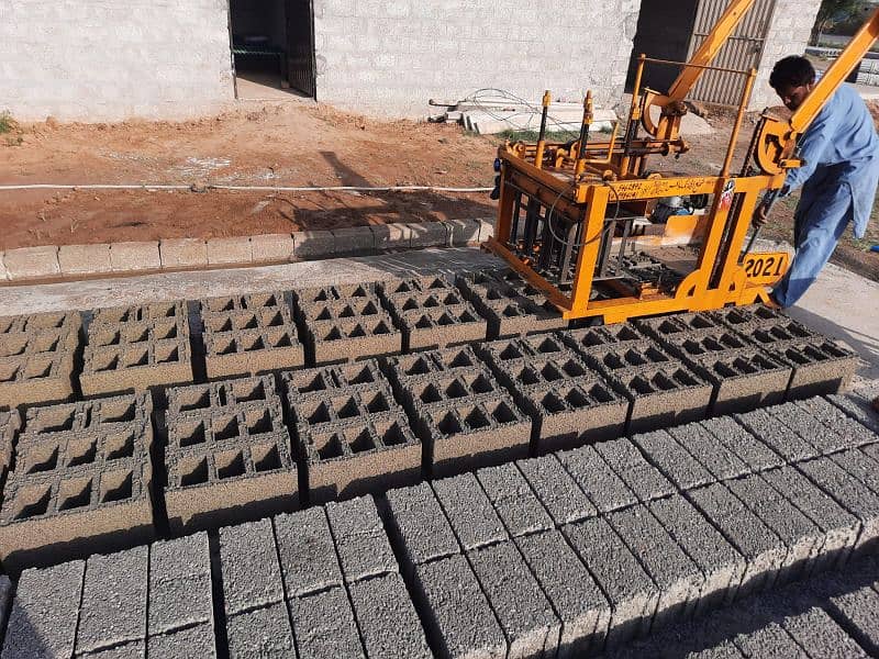 Block cement crush bond sand brick everything available with us 0