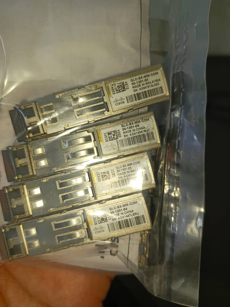 GLC-LH-SMD GLC-SX-MMD SFP-10G-LR/SR SFP-GE-SX-MM/ LX-SM QSFP+ SFP-1000 2