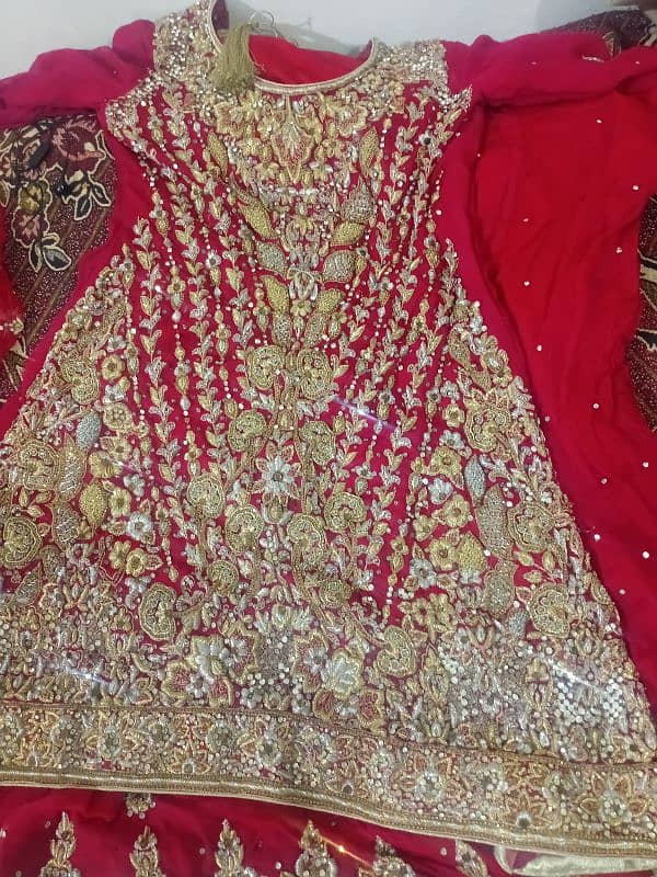 Barat Lahnga in Red Colour 0