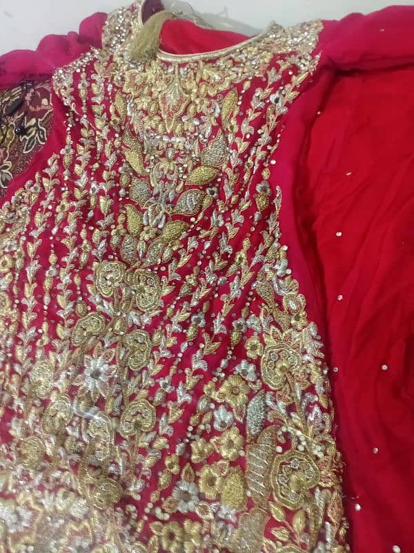 Barat Lahnga in Red Colour 5