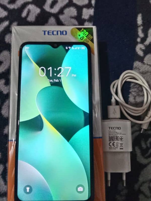 Tecno Spark 10 new like 10/10 condition 1