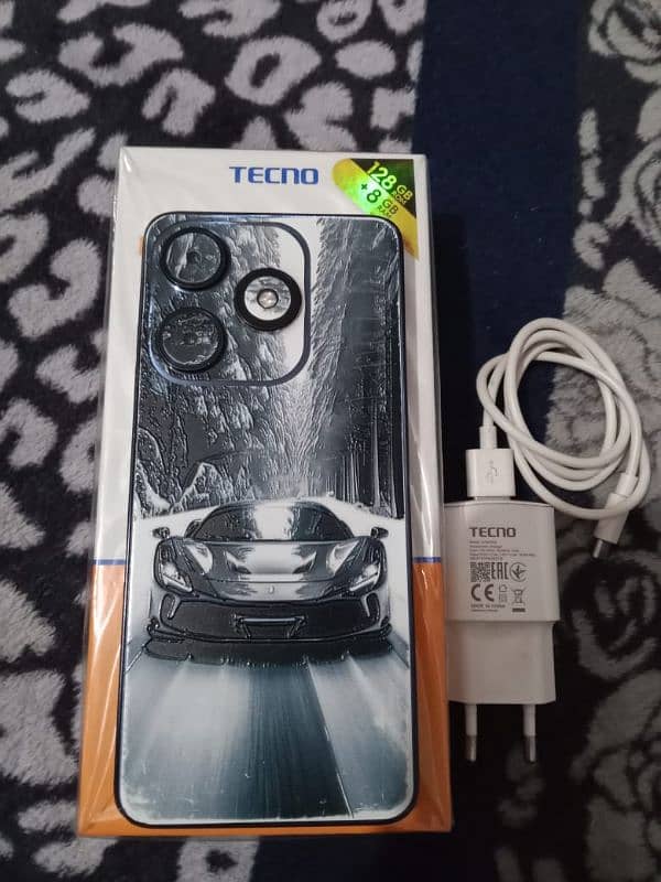 Tecno Spark 10 new like 10/10 condition 6