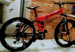 bicycle impoted folding bike ful size 5 month used call no 03149505437