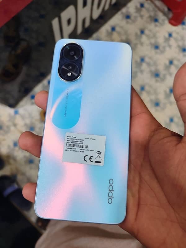 Oppo A18 Just box open 4 128 2