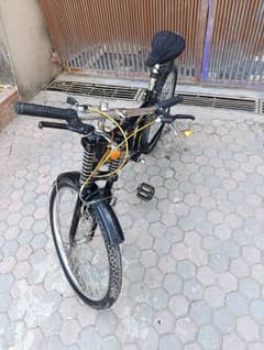 Bicycle available for sale.