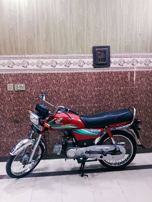 Honda cd 70 2016b/2017 model 0