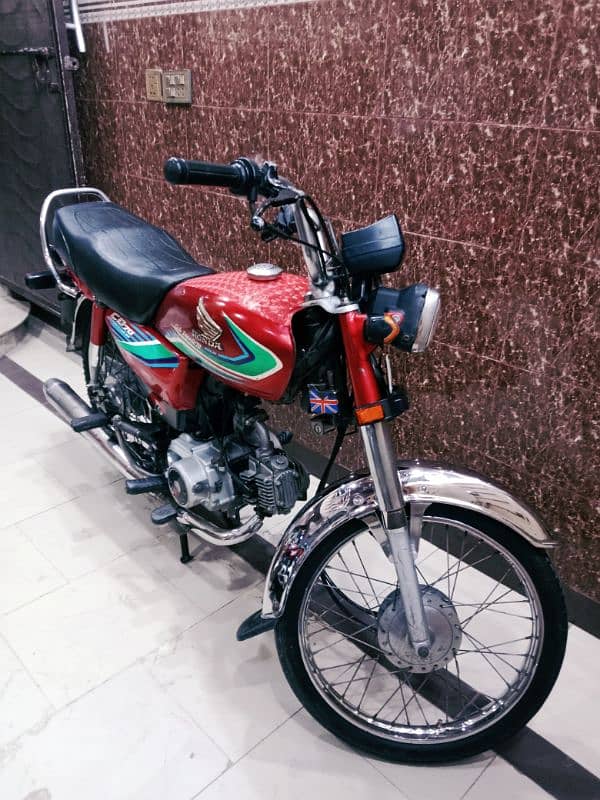 Honda cd 70 2016b/2017 model 6