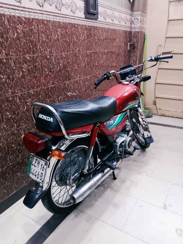 Honda cd 70 2016b/2017 model 8