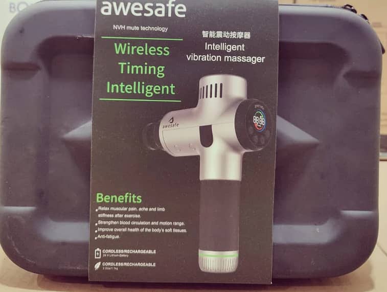 USA lot Imported Awesafe Intelligent Massage Gun 4