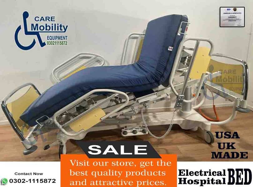 Imported ICU bed | Hospital bed |Surgical Bed | Electric paitent  bed 3