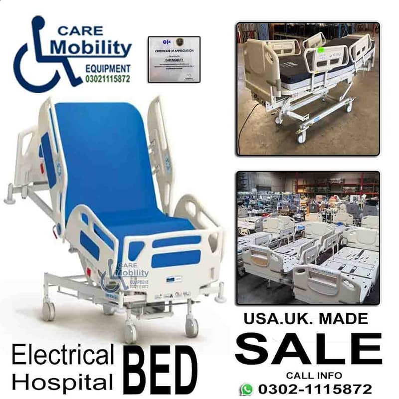 Imported ICU bed | Hospital bed |Surgical Bed | Electric paitent  bed 5