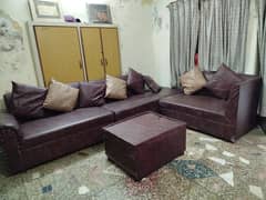 L shaped sofa