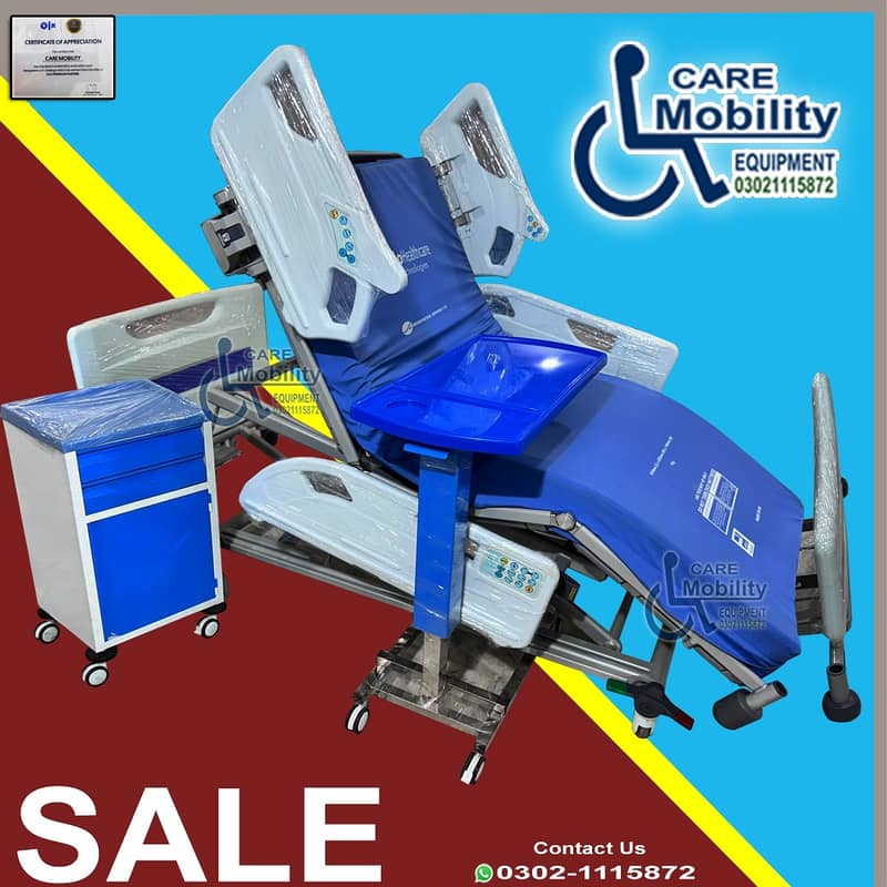 Motorised Hospital | Electric Adjustable Bed Low Cost High Quality 9